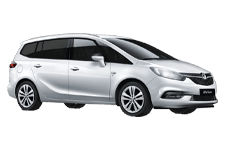Van Hire Hastings - Vauxhall Zafira 7-Seater - Minibus hire Hastings